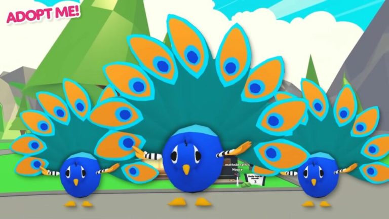 Adopt Me Announce New Peacock Pet. – TeamOceanic.net